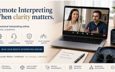 Real example: how a remote interpreting session works in practice