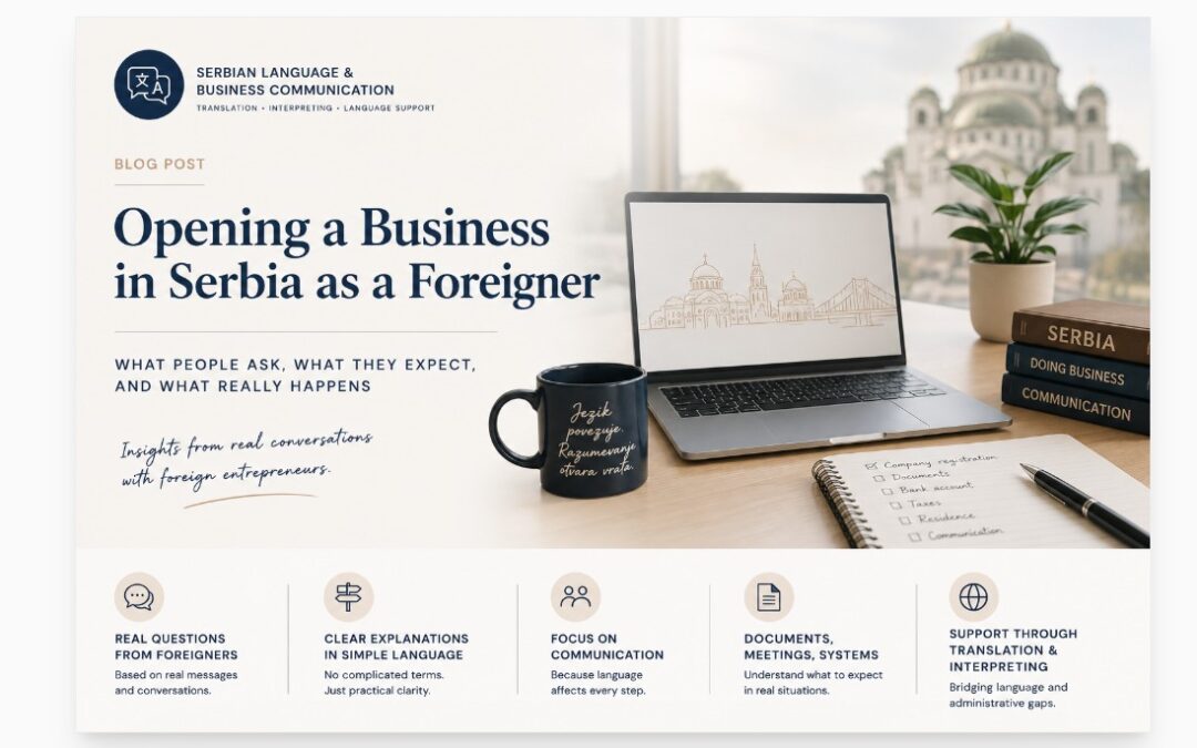 Starting a Business in Serbia